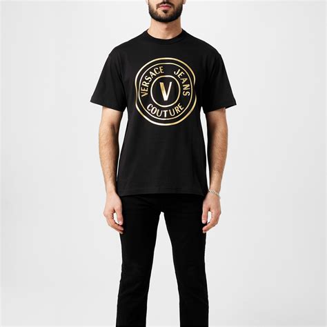 men's versace v-neck t-shirt|versace t shirt men's flannels.